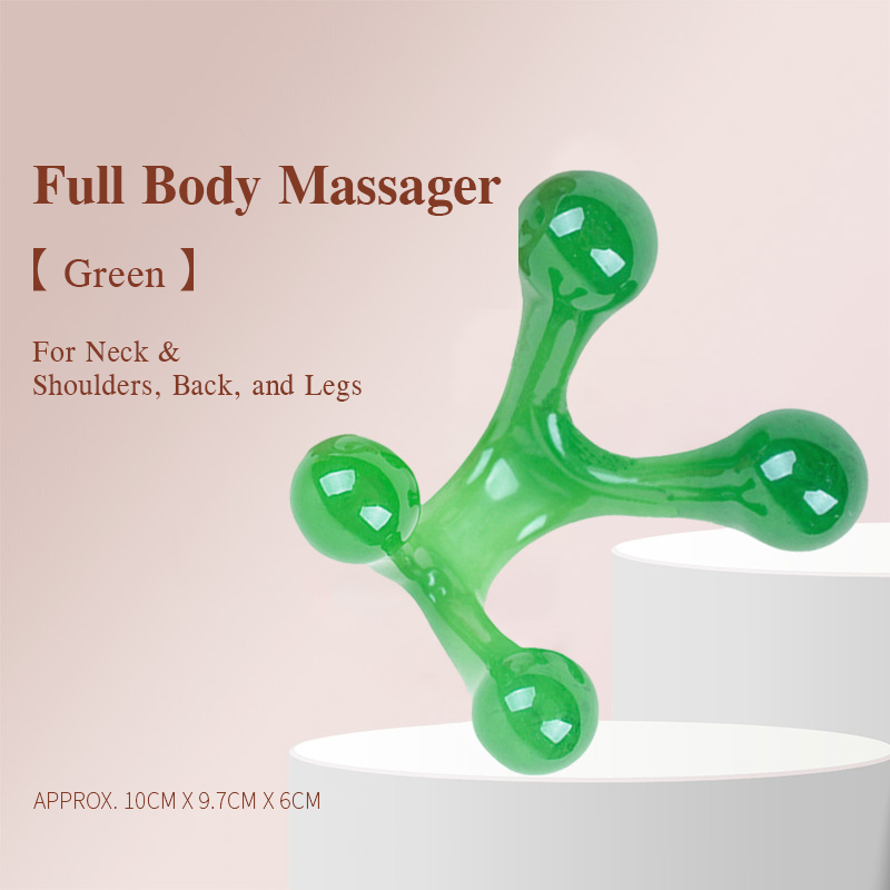 Four Points Handheld Massage Tool|Natural Resin|Acupoints Massage
