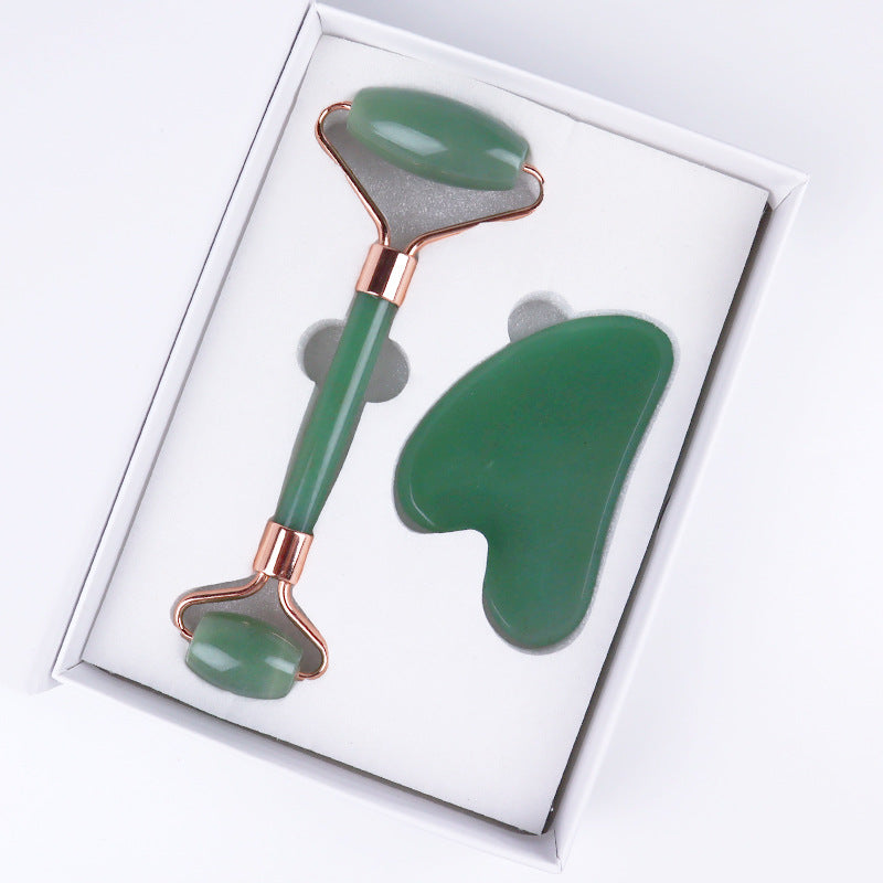 Jade Massage Tool-Natural Materials|Massage Set|Facial Massager