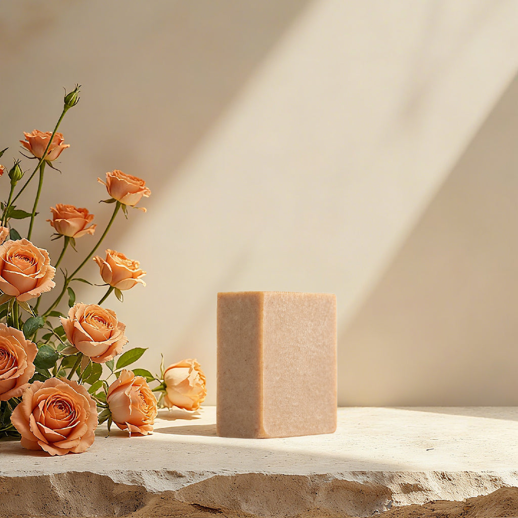 Frankincense & Myrrh Essential Oil Soap, Handmade, Moisturizing, Suitable for Face and Skin, Gentle on Sensitive Skin, Eco-Friendly 4 oz