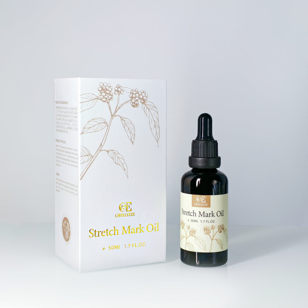 OriElixir Silk Body Oil｜Smooth as Satin, Care for Stretch & Glow – 100% Natural Massage Oil