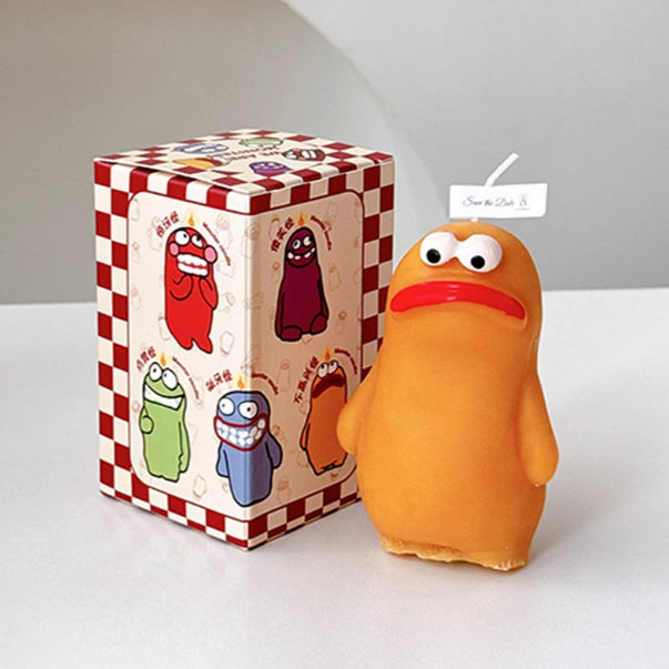 Halloween Scented Candles | Funny & Creative | Handmade | Monster-shaped  140g
