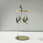 Halloween-limited Spinning Candleholder Stainless Steel Material Aromatherapy Candle Holder Candlestick for Home Decor