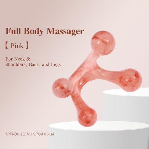 Four Points Handheld Massage Tool|Natural Resin|Acupoints Massage