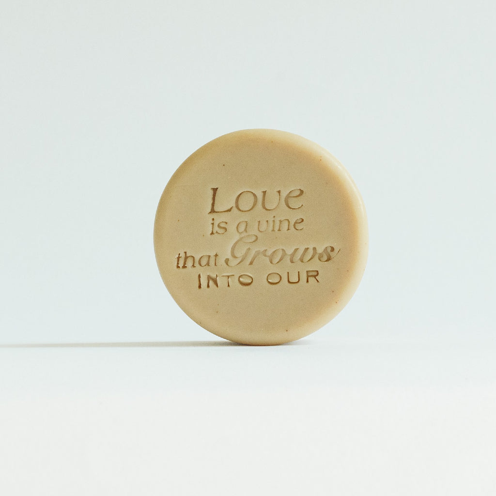 Red Wine & Peach Gum Beauty Soap, HandMade 100% Natural essential oil soap