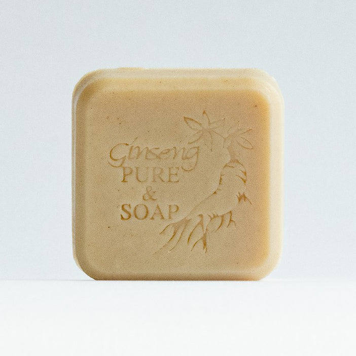 Silk & Ginseng Nourishing Soap, handmade, ginseng extract and silk protein, helping to refine the skin's texture 2oz