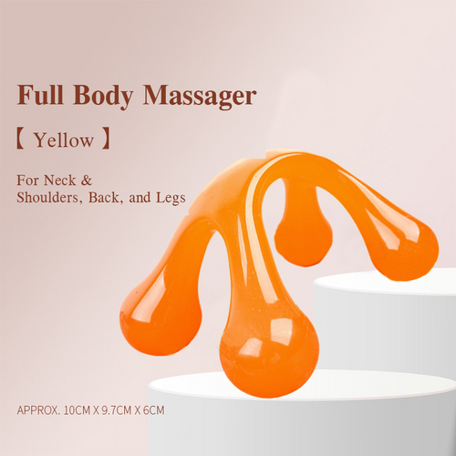 Four Points Handheld Massage Tool|Natural Resin|Acupoints Massage