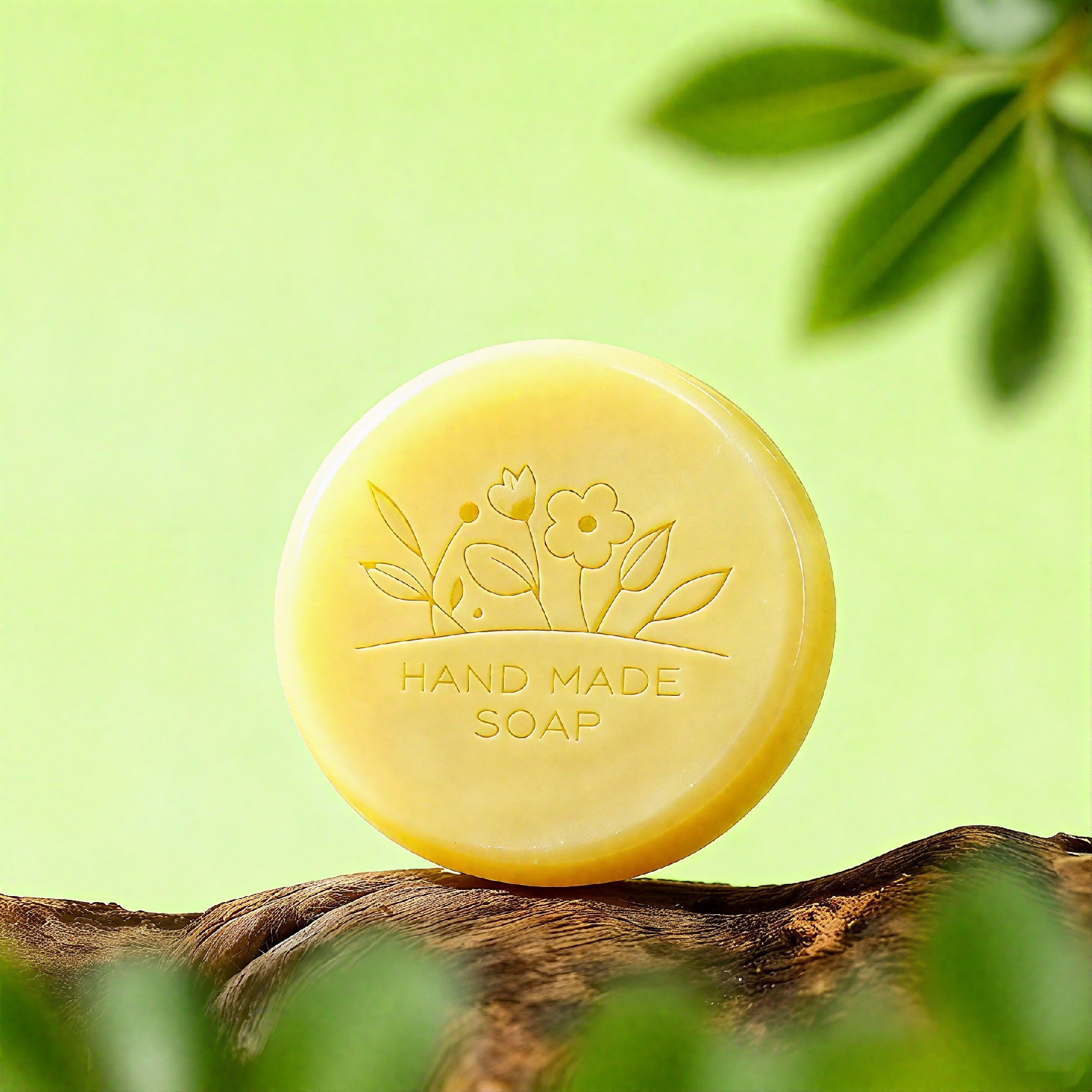 Calendula & Ginseng Soap Hydrating & Soothing Cleanser for Face & Body  2oz