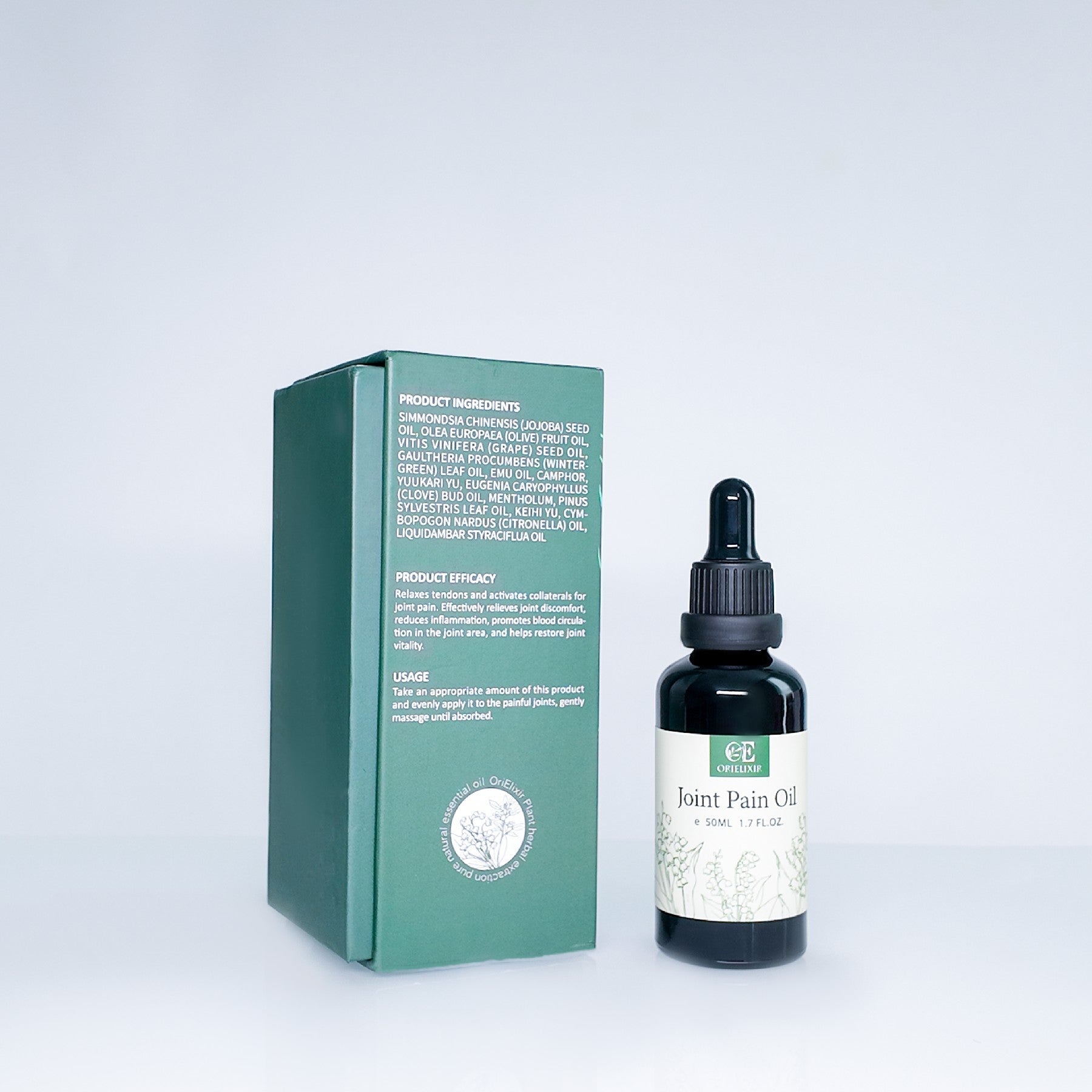 OriElixir Joint  Ease Oil｜ Free Your Movement - Chinese Medicine Formula 100% Natural Massage Oil 50ml