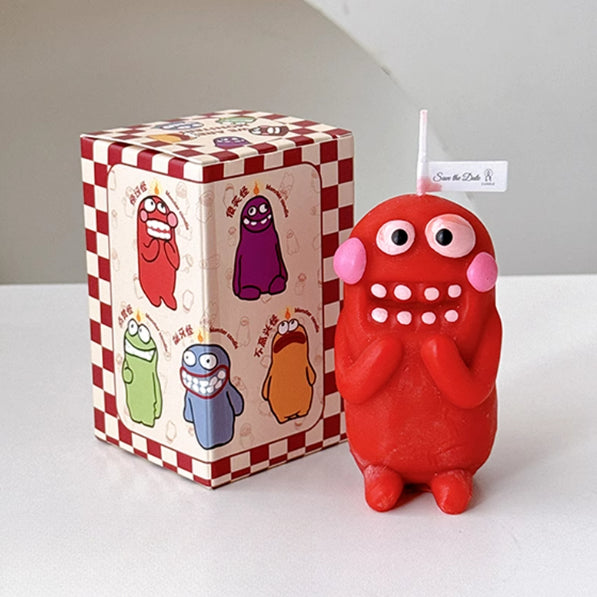 Halloween Scented Candles | Funny & Creative | Handmade | Monster-shaped  140g