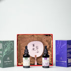 Orielixir  Wellbeing Essential Oil Blends Gift Set Box, Sleep Support Oil & Joint Ease Oil, 100% Natural Massage Oil Best Gift!
