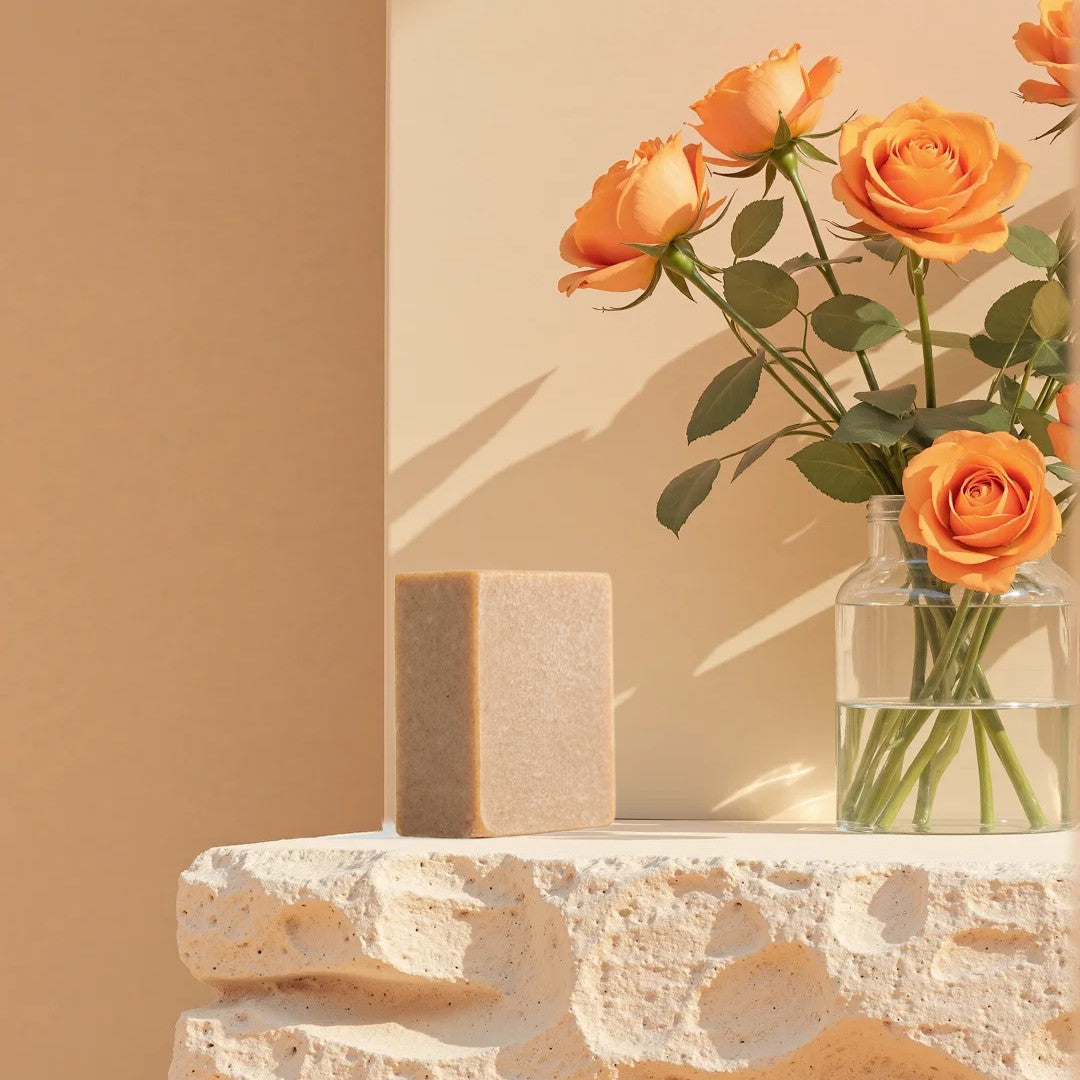 Frankincense & Myrrh Essential Oil Soap, Handmade, Moisturizing, Suitable for Face and Skin, Gentle on Sensitive Skin, Eco-Friendly 4 oz