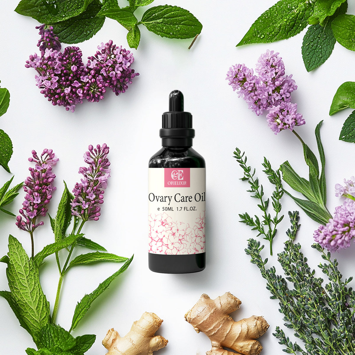 OriElixir Moon Cycle Oil｜Gentle Harmony for Every Phase – 100% Natural Massage Oil