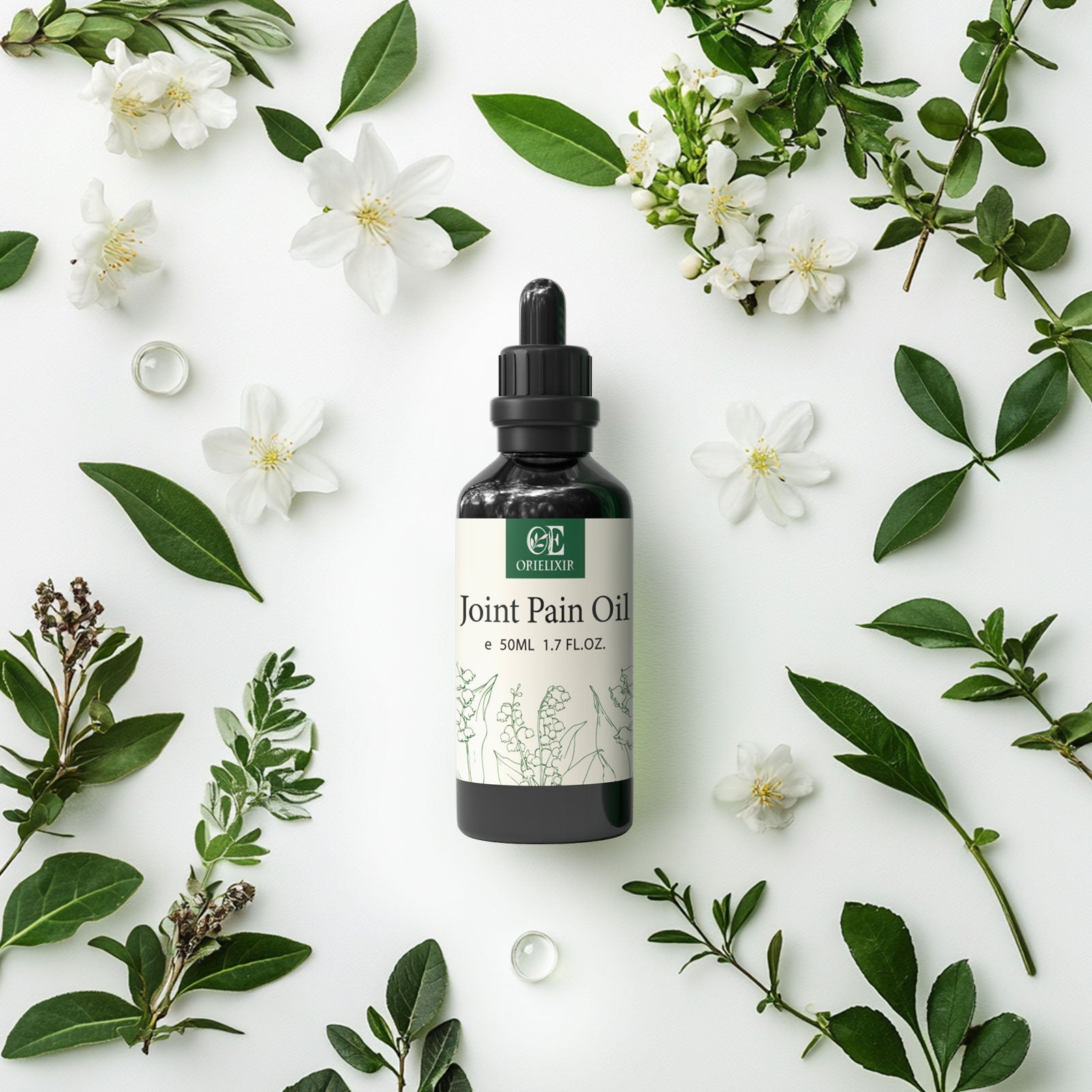 OriElixir Joint  Ease Oil｜ Free Your Movement - Chinese Medicine Formula 100% Natural Massage Oil 50ml