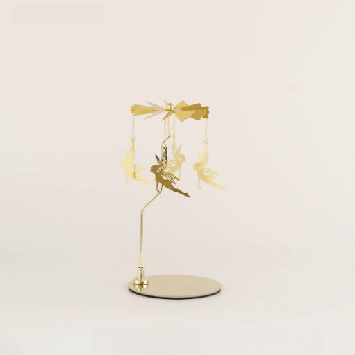 Halloween-limited Spinning Candleholder Stainless Steel Material Aromatherapy Candle Holder Candlestick for Home Decor