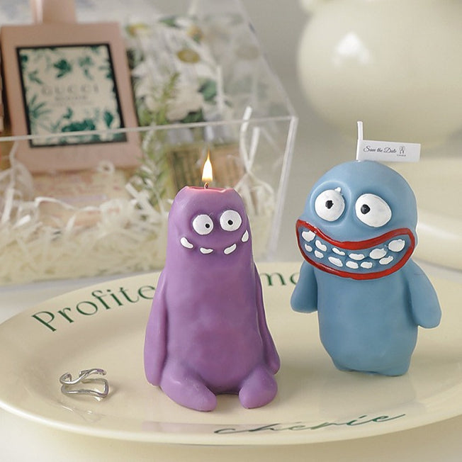 Halloween Scented Candles | Funny & Creative | Handmade | Monster-shaped  140g