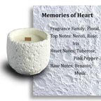 Plaster Cup Candle | Halloween Scented Candle | Soy Candles for Home Fragrance & Decor | Gypsum Material 200g