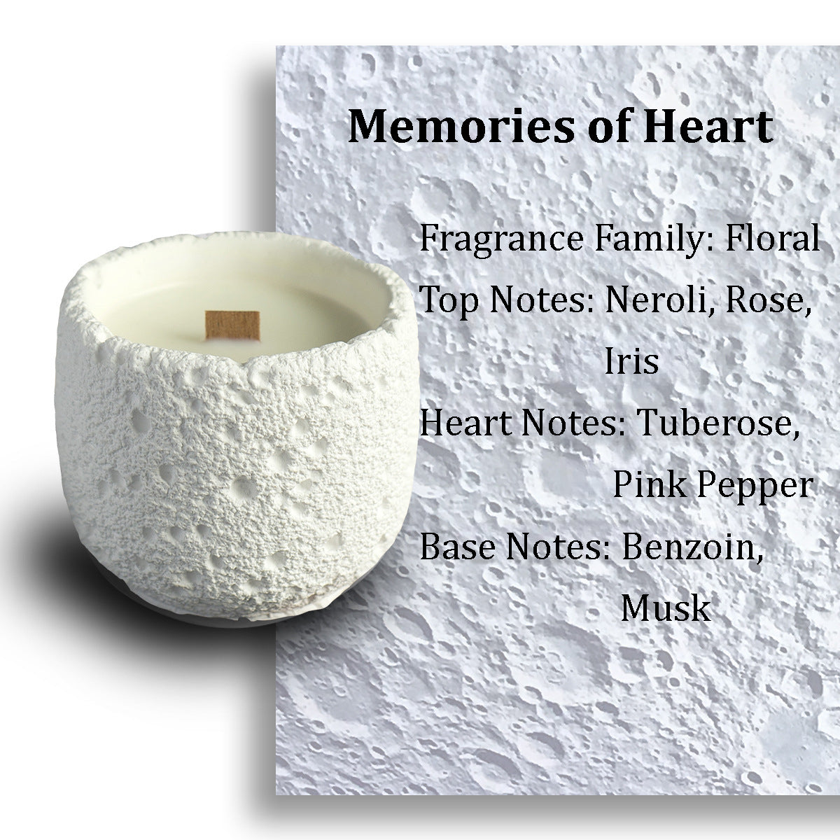 Plaster Cup Candle | Halloween Scented Candle | Soy Candles for Home Fragrance & Decor | Gypsum Material 200g