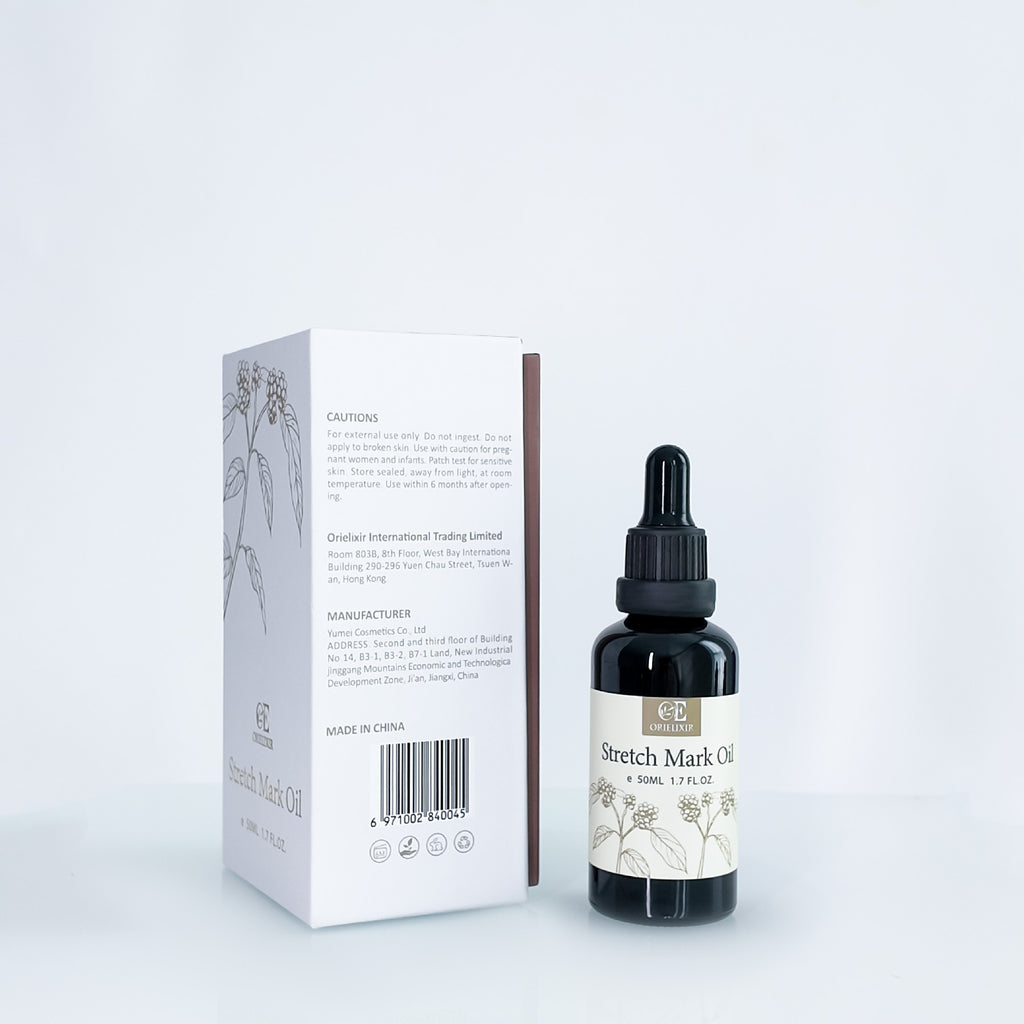 OriElixir Silk Body Oil｜Smooth as Satin, Care for Stretch & Glow – 100% Natural Massage Oil