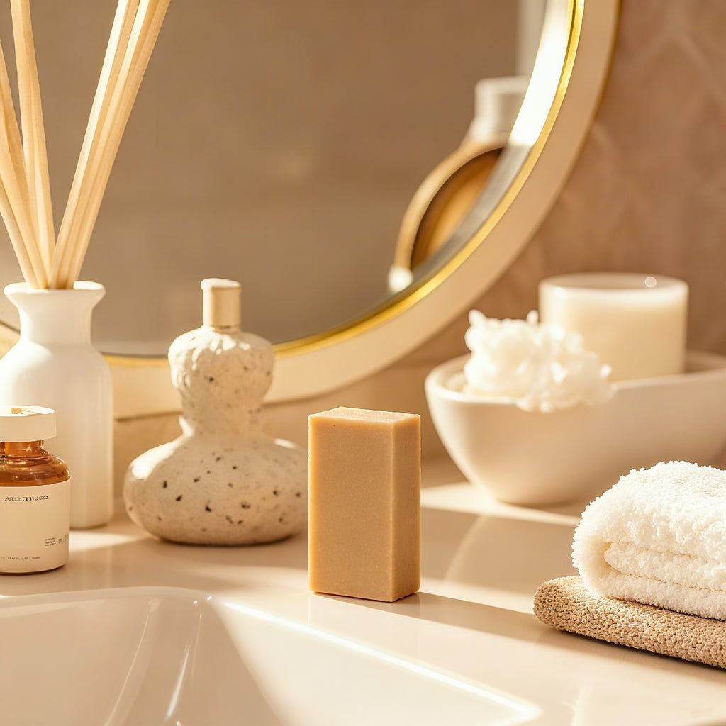 Herbal Nourishing Soap, TCM Whitening Secret Recipe, The Blend of Nourishing Plant Oils and Traditional Herbal Extracts