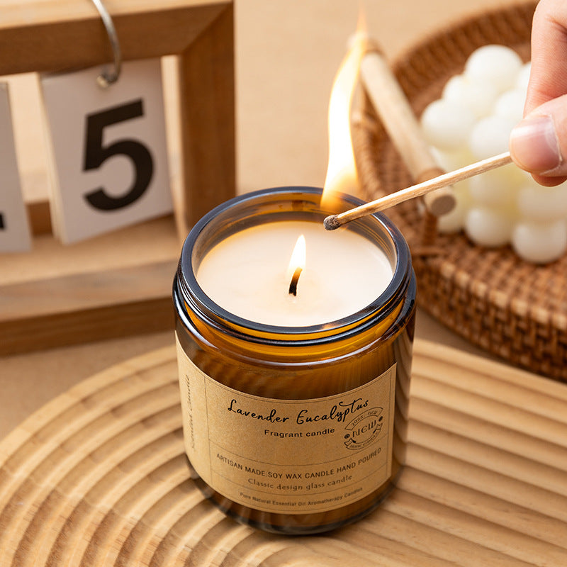 Glass Cup Scented Candle | Halloween-Limited|Scented Candles for Home|Aromatherapy 200g