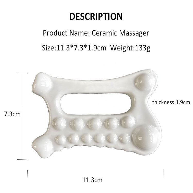 Ceramic Handle Massager-Full Body Applicable|Safe & Gentle|Unique Design