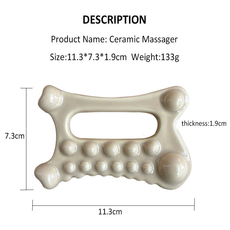 Ceramic Handle Massager-Full Body Applicable|Safe & Gentle|Unique Design