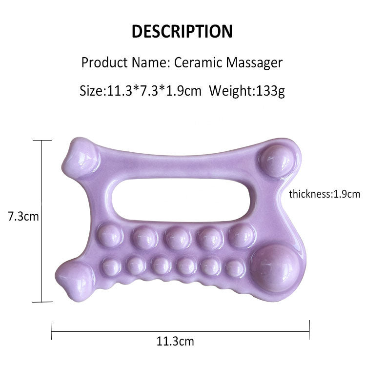 Ceramic Handle Massager-Full Body Applicable|Safe & Gentle|Unique Design