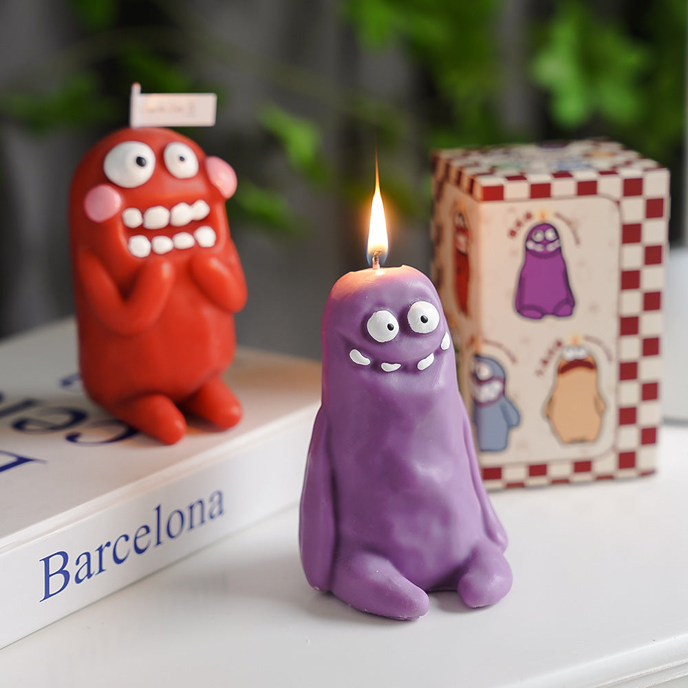Halloween Scented Candles | Funny & Creative | Handmade | Monster-shaped  140g