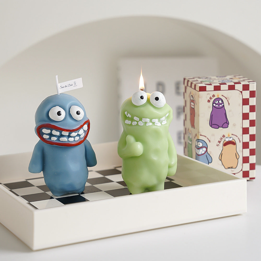 Halloween Scented Candles | Funny & Creative | Handmade | Monster-shaped  140g