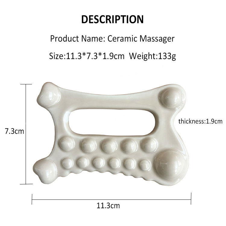 Ceramic Handle Massager-Full Body Applicable|Safe & Gentle|Unique Design