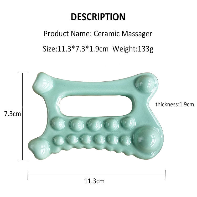 Ceramic Handle Massager-Full Body Applicable|Safe & Gentle|Unique Design