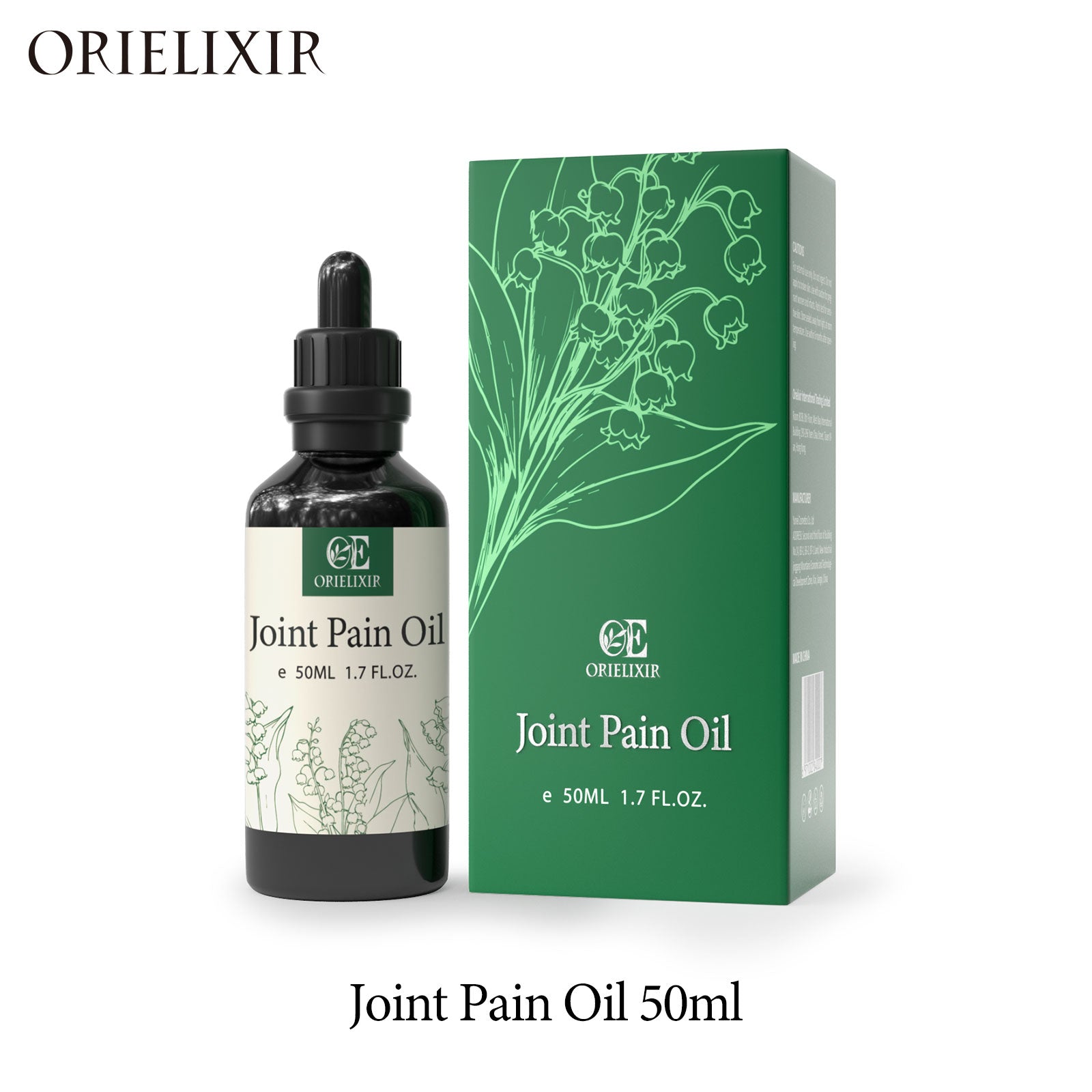 OriElixir Joint  Ease Oil｜ Free Your Movement - Chinese Medicine Formula 100% Natural Massage Oil 50ml