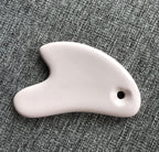 Ceramic Gua Sha Tool - Face & Body Sculpting Massager|100% Clay Repeatedly Fired
