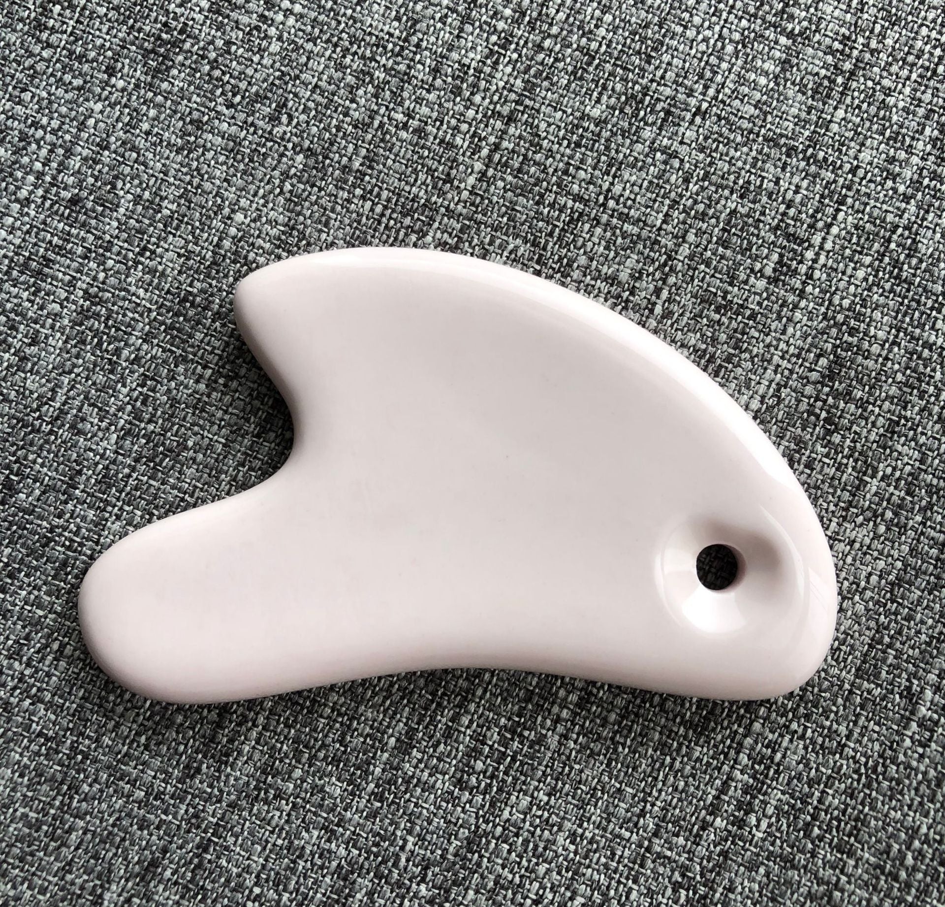 Ceramic Gua Sha Tool - Face & Body Sculpting Massager|100% Clay Repeatedly Fired