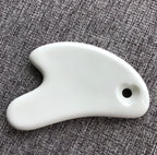 Ceramic Gua Sha Tool - Face & Body Sculpting Massager|100% Clay Repeatedly Fired