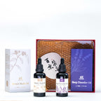 Orielixir Wellbeing Essential Oil Blends Gift Set Box, Sleep Essential Oil & stretch mark Oil, Natural Massage Oil Best Gift