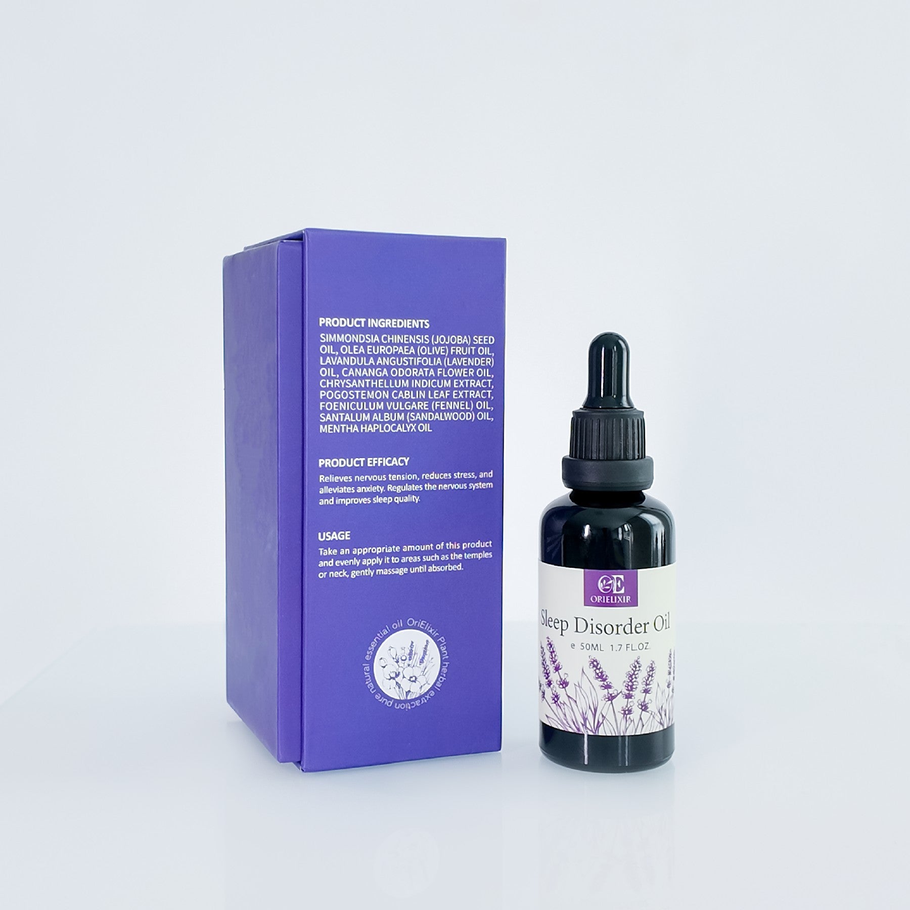 OriElixir Dream Calm Oil｜A Drop of Tranquility Before Bed – 100% Natural Massage Oil
