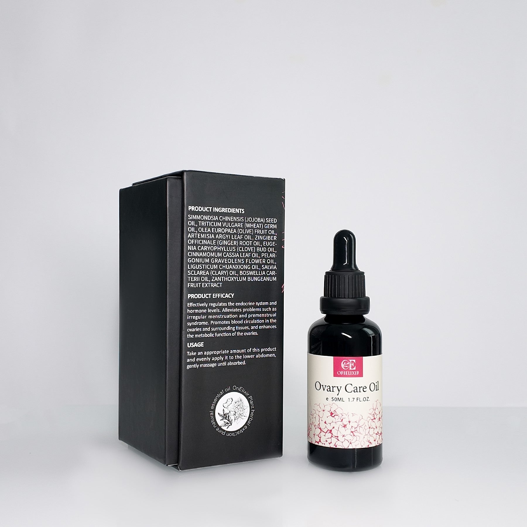 OriElixir Moon Cycle Oil｜Gentle Harmony for Every Phase – 100% Natural Massage Oil