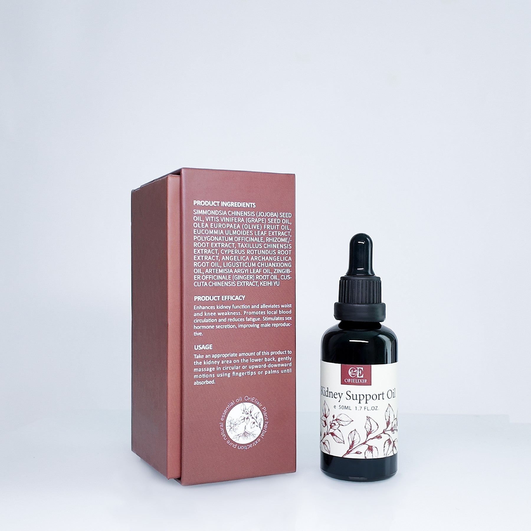 OriElixir Vital Root Oil ｜Energizing Ritual for Inner Strength – 100% Natural Massage Oil