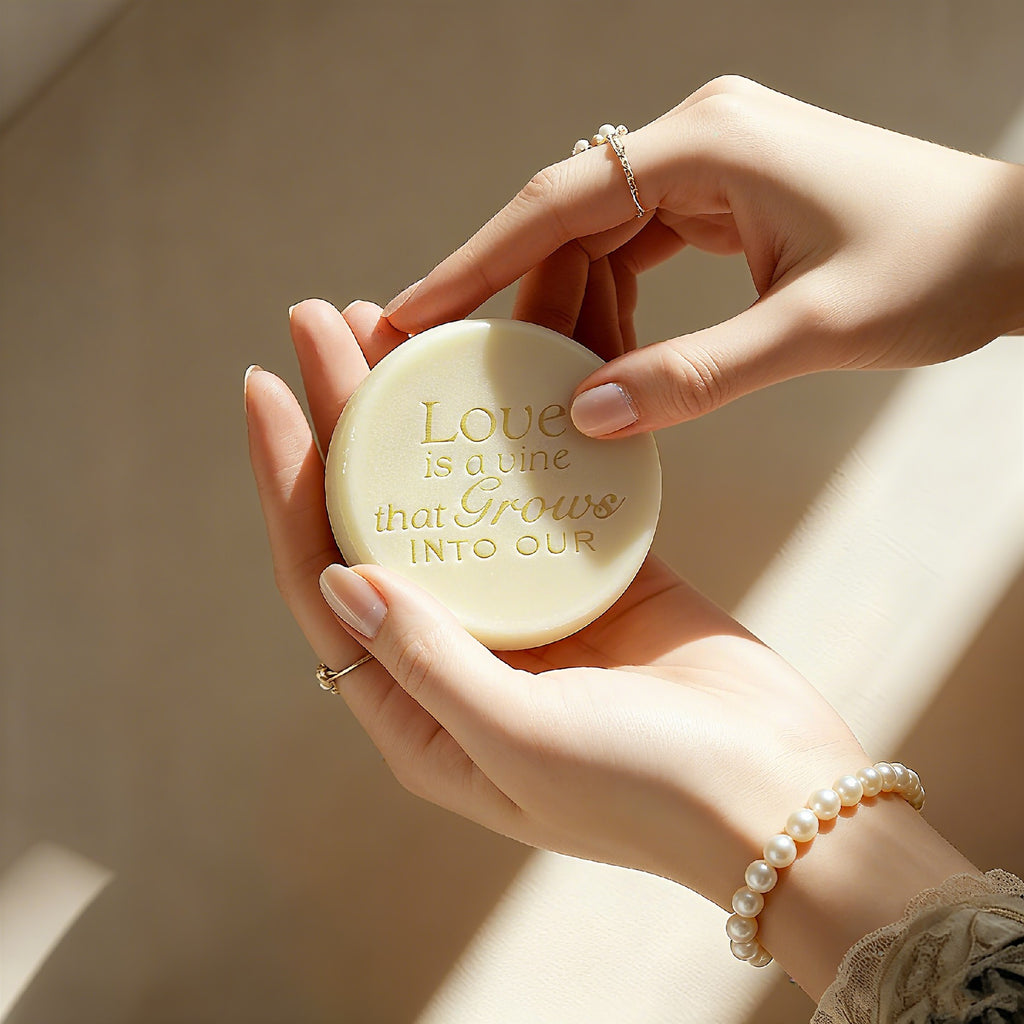 Red Wine & Peach Gum Beauty Soap, HandMade 100% Natural essential oil soap