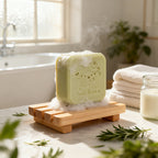 Mugwort & Goat Milk Soap, Including Aged Mugwort and Goat Milk, Pleasant Herbal Fragrance, Elps Moisturize,Smooth & Cleanse Skin 2oz