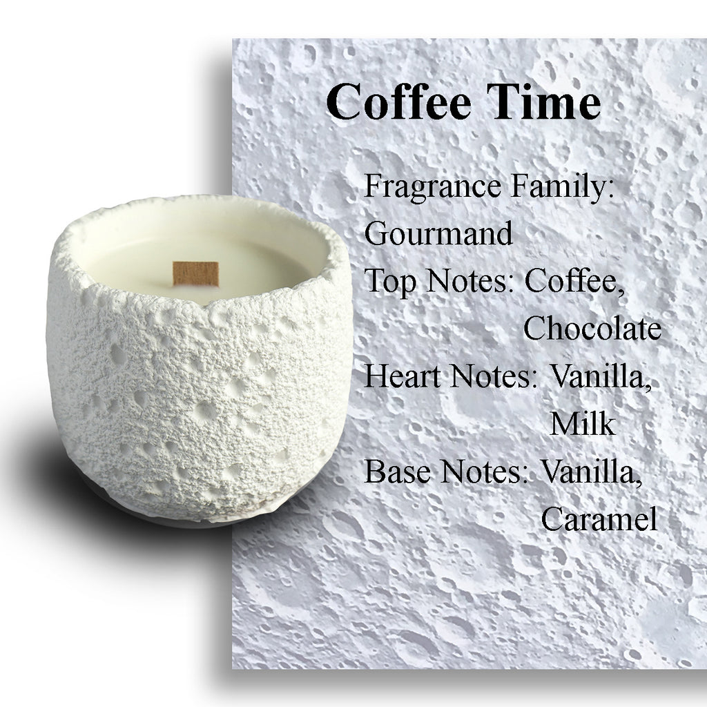 Plaster Cup Candle | Halloween Scented Candle | Soy Candles for Home Fragrance & Decor | Gypsum Material 200g