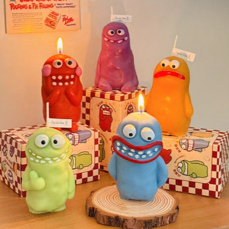 Halloween Scented Candles | Funny & Creative | Handmade | Monster-shaped  140g