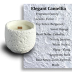Plaster Cup Candle | Halloween Scented Candle | Soy Candles for Home Fragrance & Decor | Gypsum Material 200g