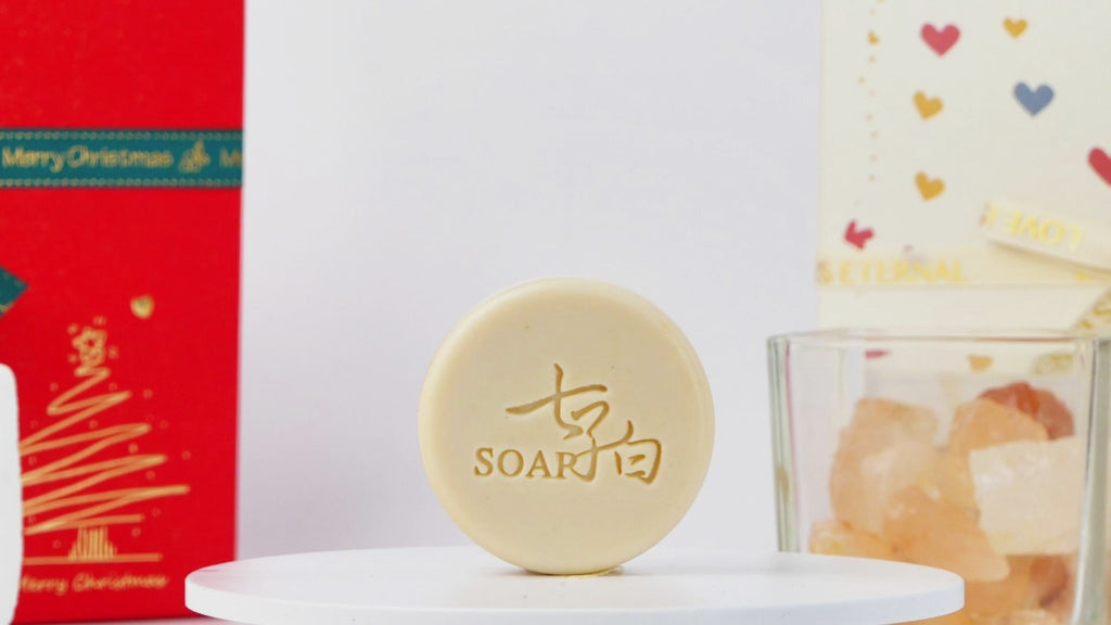 Seven-Treasure Soap Inspired by ancient beauty secret recipe with a blend of 7 types precious herbal extracts and pearl powder 2 oz